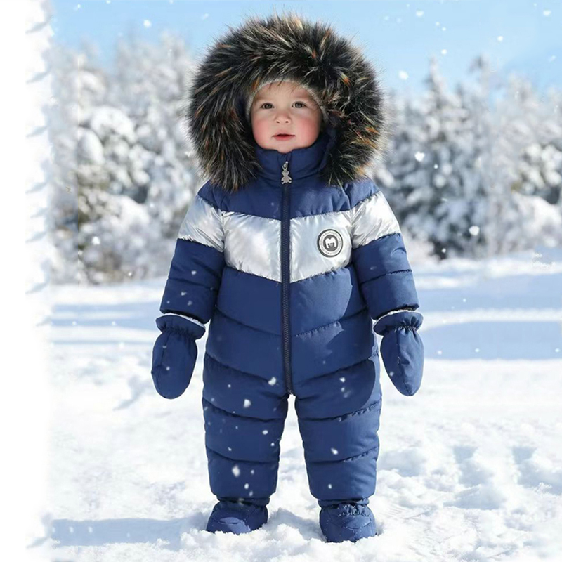 Baby Clothing Dividers - Macacão de Inverno para Bebê Recém-Nascido