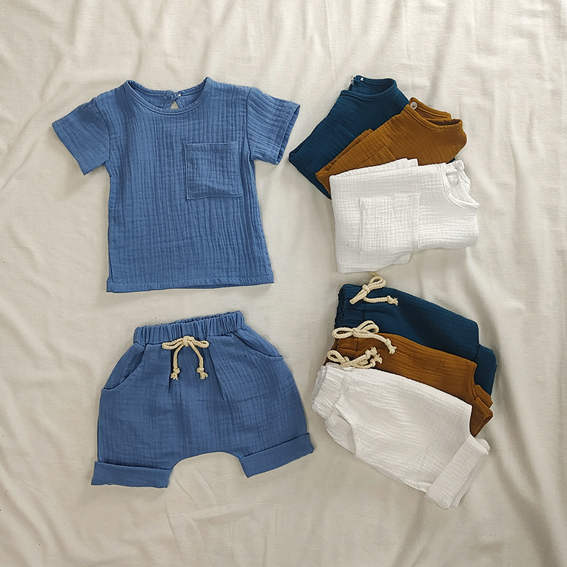 Conjunto de roupas de algodão  - Baby Clothing Organic avaliação e preço