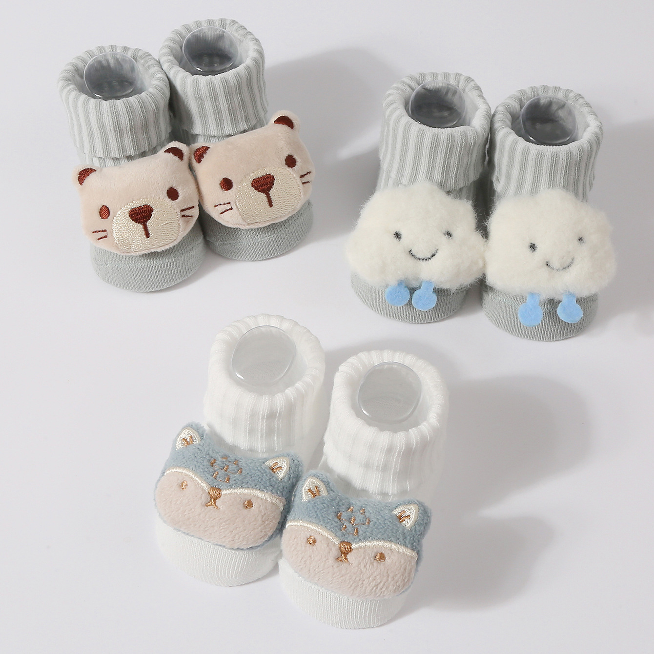 3 pares/set meias do bebê meni - Baby Clothing Dividers avaliação e preço