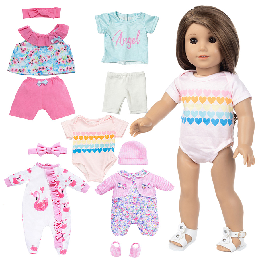 Roupas para bonecas de 18 pole - Baby Clothing Usa avaliação e preço