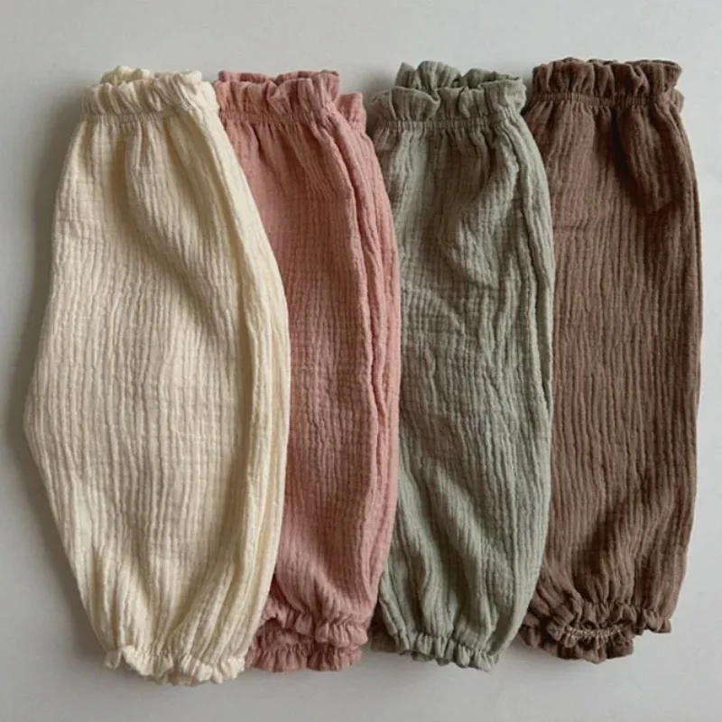 Calças de Musselina Macia para - Baby Clothing Organic avaliação e preço